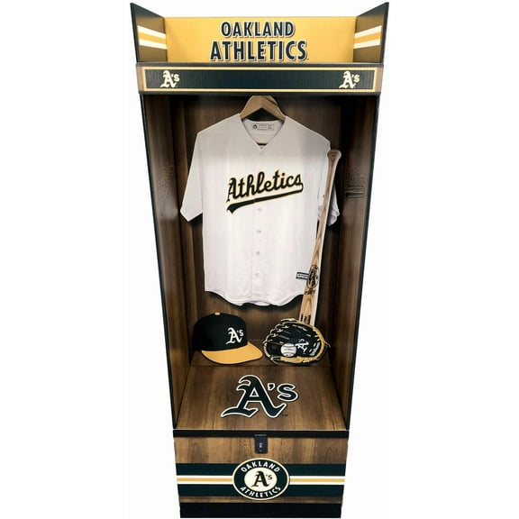 Oakland Athletics Corrugated Linerboard Sports Locker - Locker Source