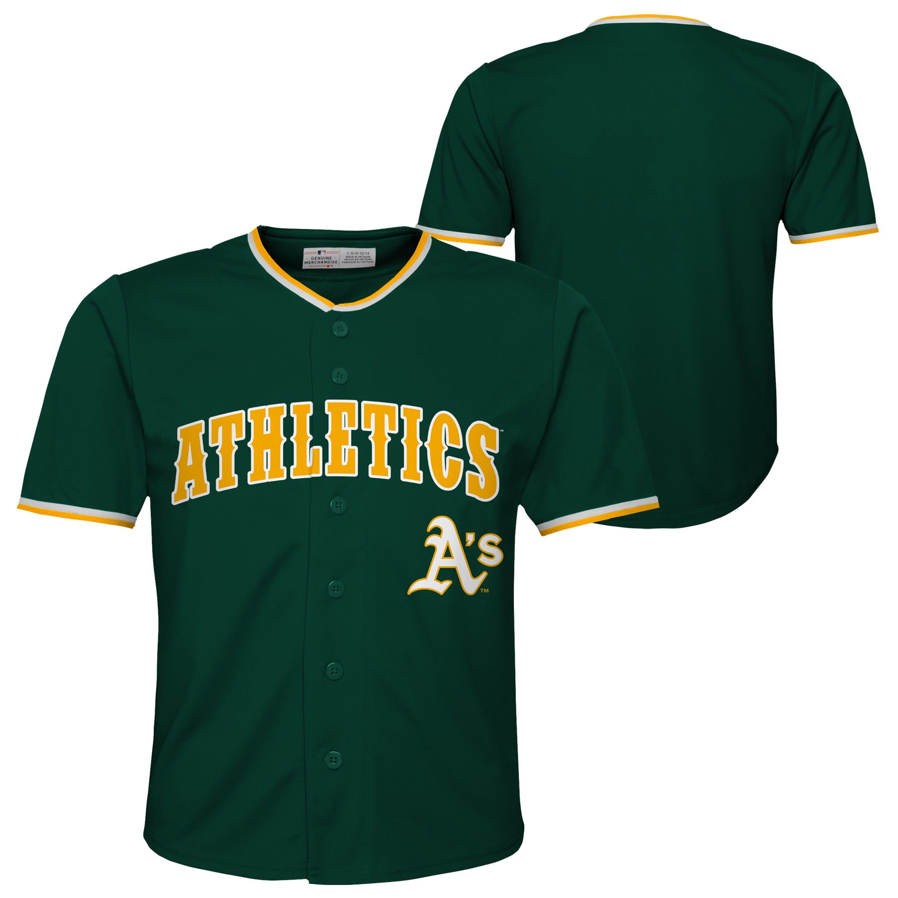 Oakland Athletics MLB Boys Team Jersey