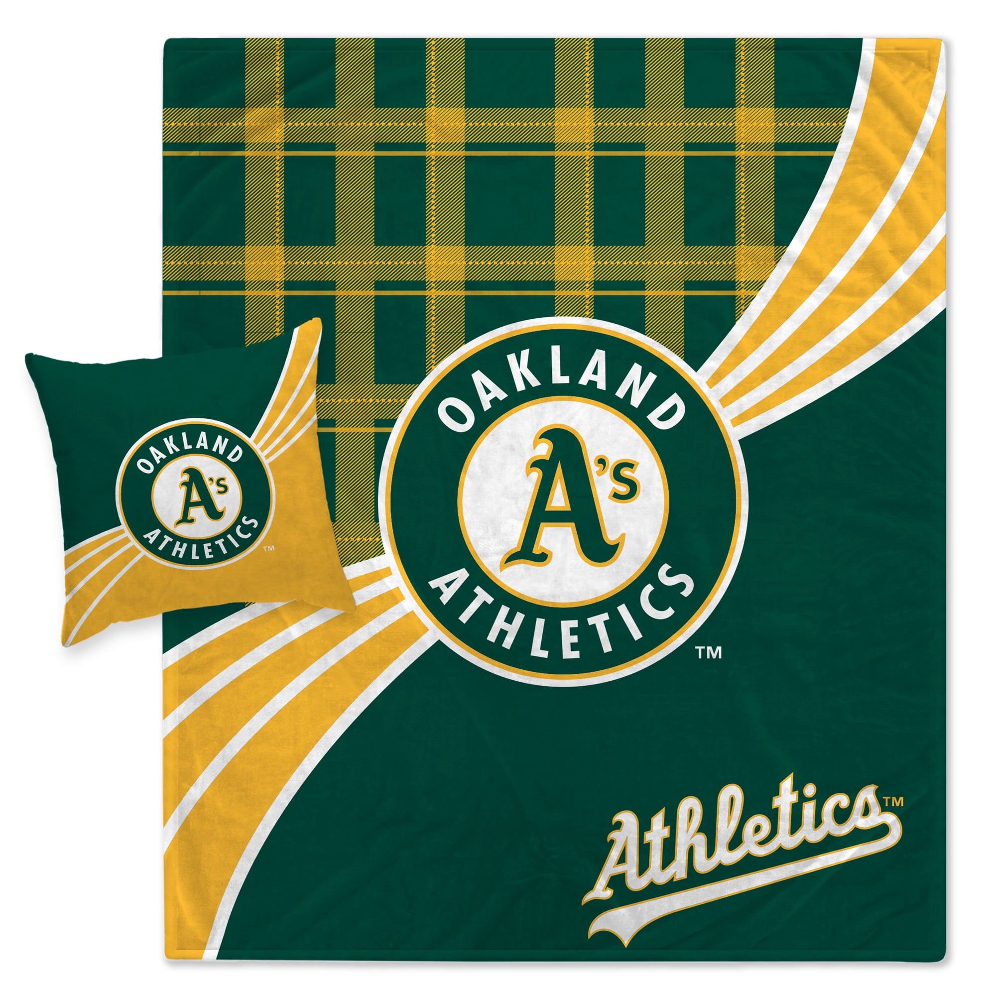 Oakland A’s Athletics store Biederlack Stadium Blanket MLB Baseball