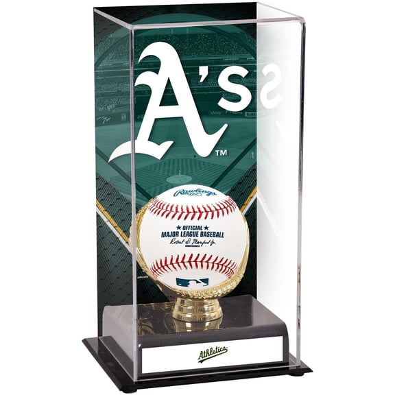 Oakland Athletics Sublimated Display Case with Image