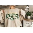 thumbnail image 1 of Oakland Baseball 1901 Sweatshirt, Retro Athletics Style Tee, Game Day Shirt,Sand color,size 3XL, 1 of 5