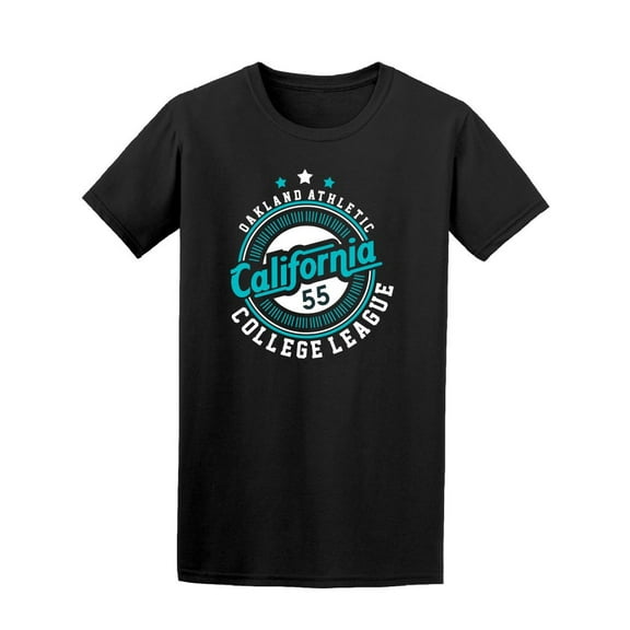 Oakland California College Sport T-Shirt Men -Image by Shutterstock, Male 3X-Large