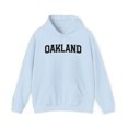 thumbnail image 1 of Oakland California Moving Away Hoodie, Gifts, Hooded Sweatshirt, 1 of 4