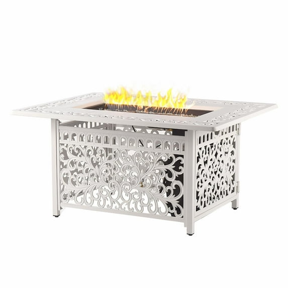 Oakland Living Cabos 48 in. Rectangular Propane Fire Pit Table