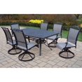 thumbnail image 1 of Oakland Living Cascade Patio Dining Set with Boat Shape Table - Seats 6, 1 of 2