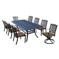 thumbnail image 1 of Oakland Living Morocco Aluminum 9 Piece Patio Dining Set with Chairs, 1 of 3