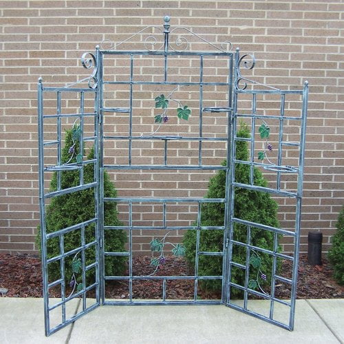 Oakland Living Patio Steel Folding Trellis