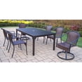 thumbnail image 1 of Oakland Living Rochester Tuscany 67 x 40 in. Dining Set with 2 Swivel Chairs, 1 of 2