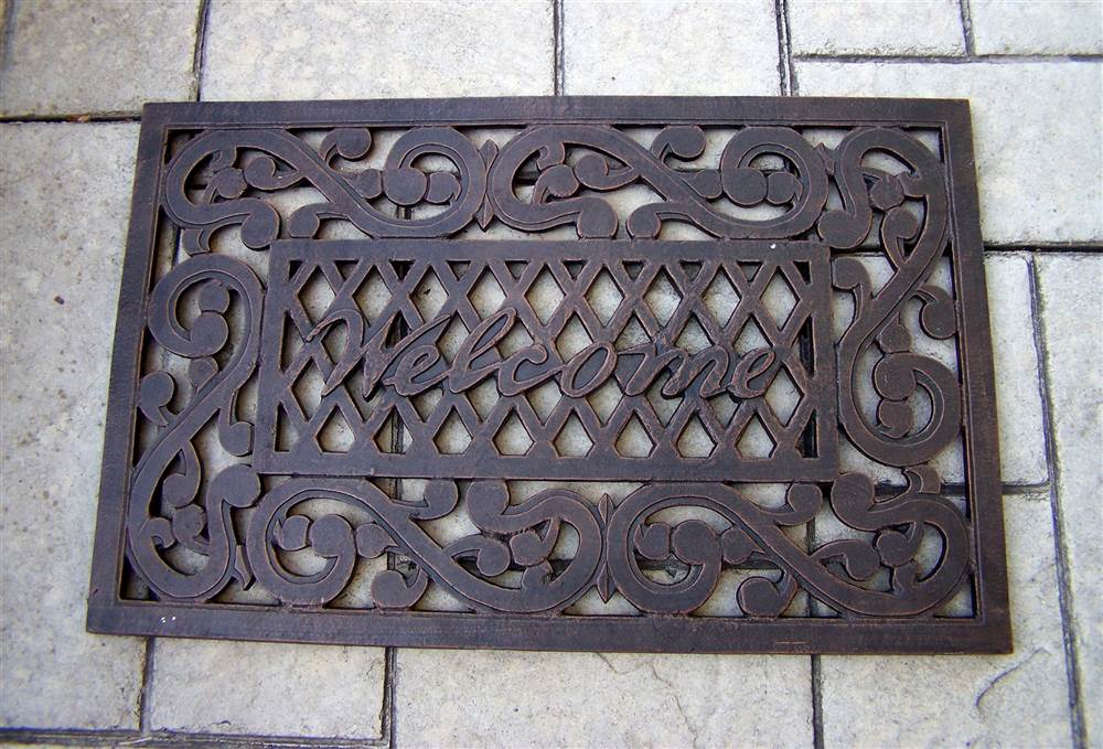 Oakland Living Cast Aluminum Door Mat