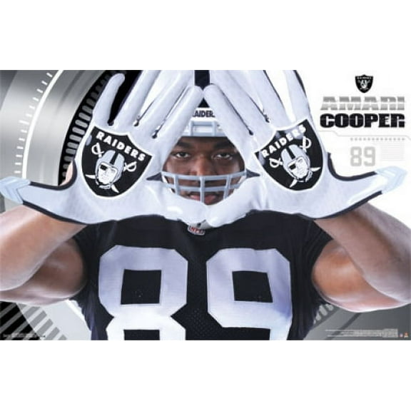Oakland Raiders - A Cooper 15 Poster Print (24 x 36)