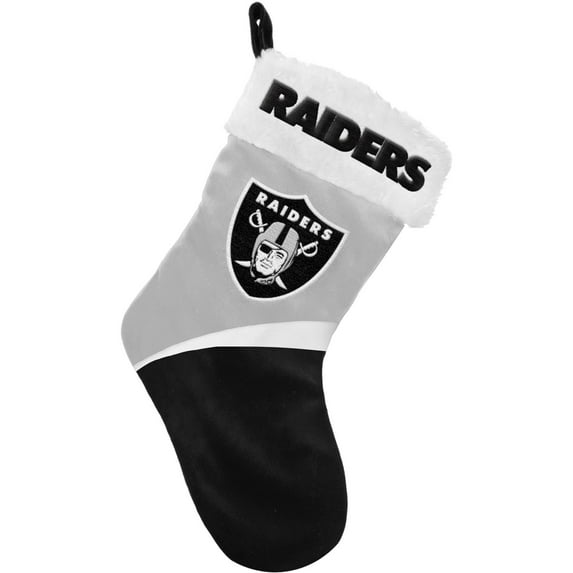 Oakland Raiders Basic Holiday Stocking - 2016