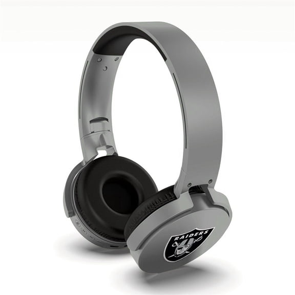 Oakland Raiders Bluetooth DJ Headphones - No Size
