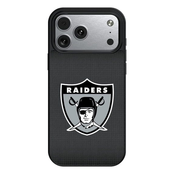 Oakland Raiders Linen Logo iPhone Magnetic Bump Case