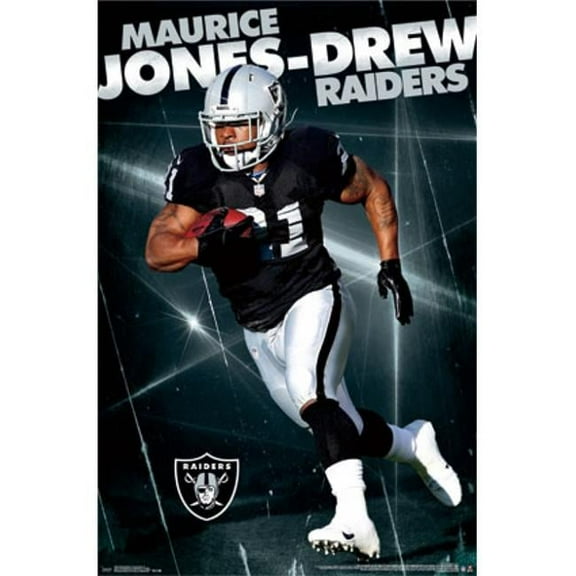 Oakland Raiders - M Jones-Drew 14 Poster Print