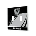 thumbnail image 1 of Oakland Raiders Passtime Design Double Toggle Lightswitch Plate, 1 of 4