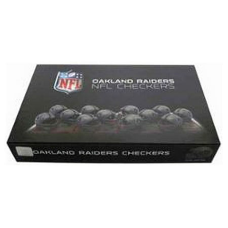 Oakland Raiders vs. San Francisco 49ers NFL Team Checkers Game