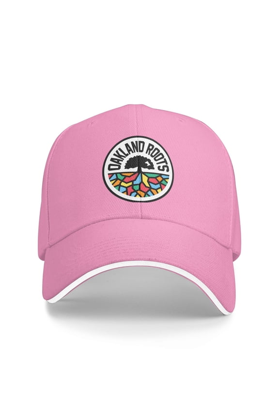 Oakland Roots Sc Hat Adjustable Sandwich Bill Trucker Cap For Daily & Outdoor Use
