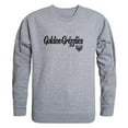 thumbnail image 1 of Oakland University Golden Grizzlies Script Crewneck Sweatshirt, Heather Grey - Small, 1 of 1