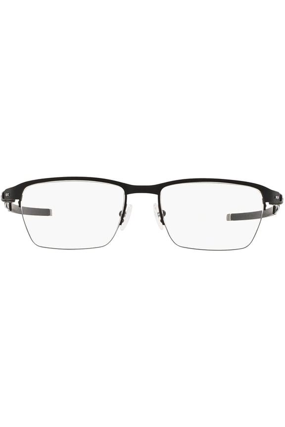 0OX5099 Tincup 0.5 Titanium Semi Rim Rectangular Eyeglasses for Unisex - Size 53