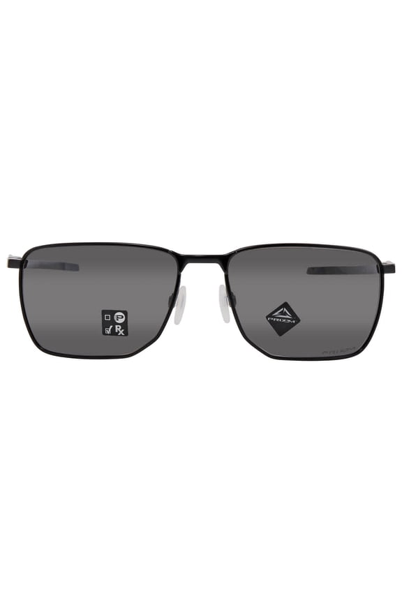 Ejector Prizm Black Rectangular Men's Sunglasses OO4142 414201 58