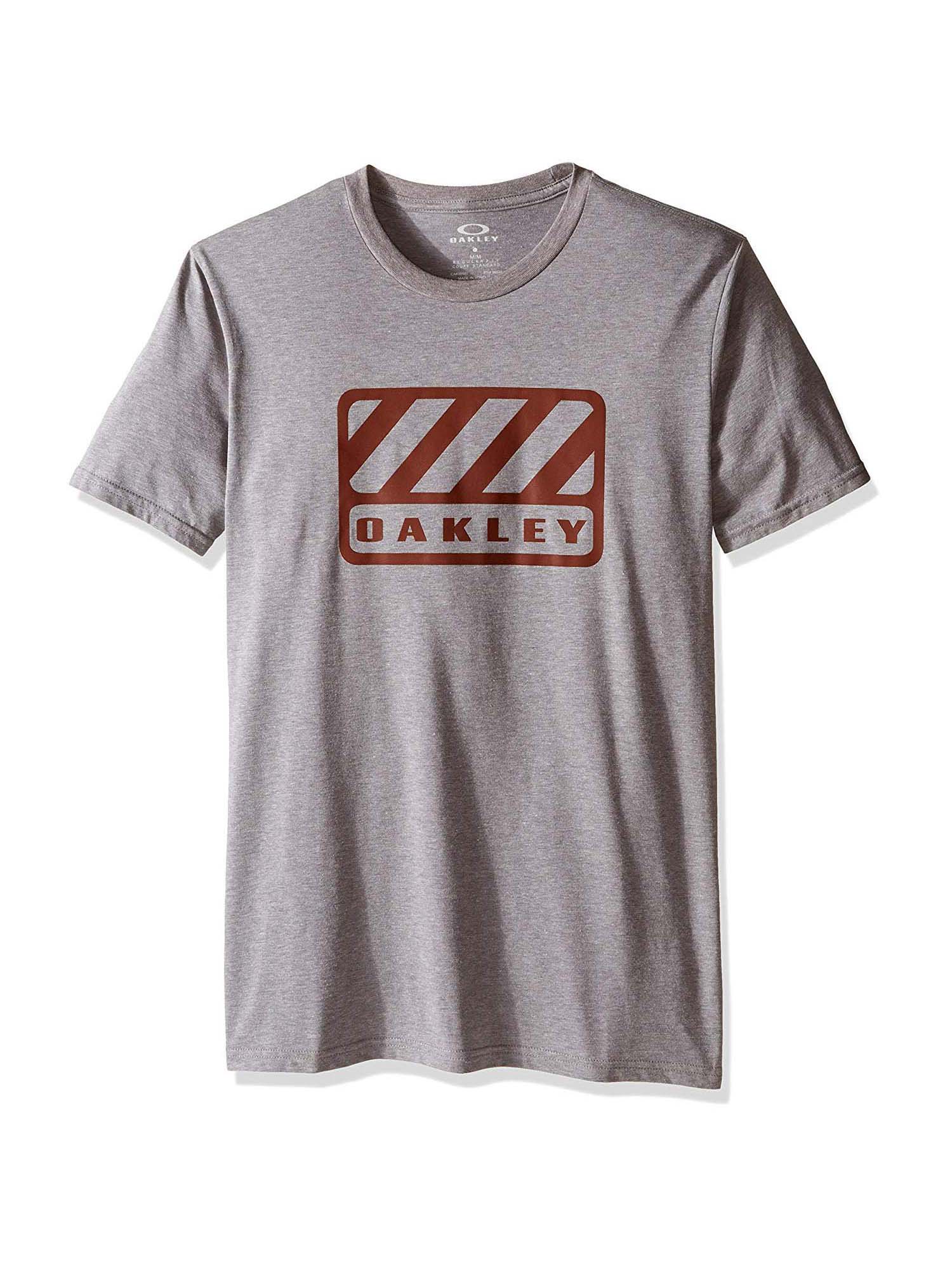 Oakley 50/50 Badge Men's T-Shirt - Athletic Heather Grey - image 1 of 1