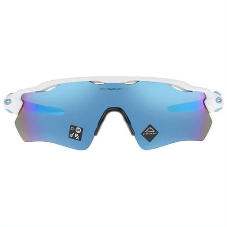 Oakley Mens Radar Ev Path Sunglasses (OO9208 38) Plastic Polished White Blue/Prizm Sapphire Prizm Sapphire - Image 3