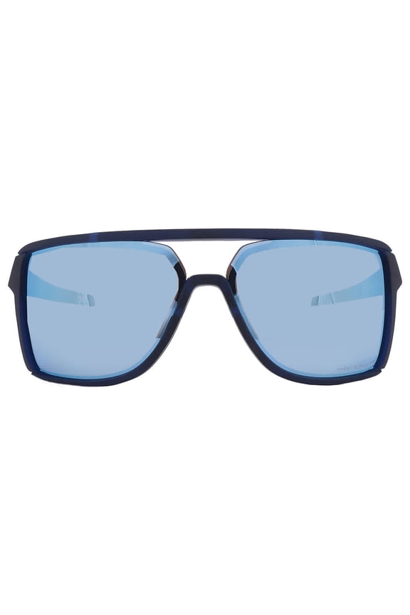 CASTEL Prizm Deep Water Polarized Rectangular Men's Sunglasses OO9147 914706 63