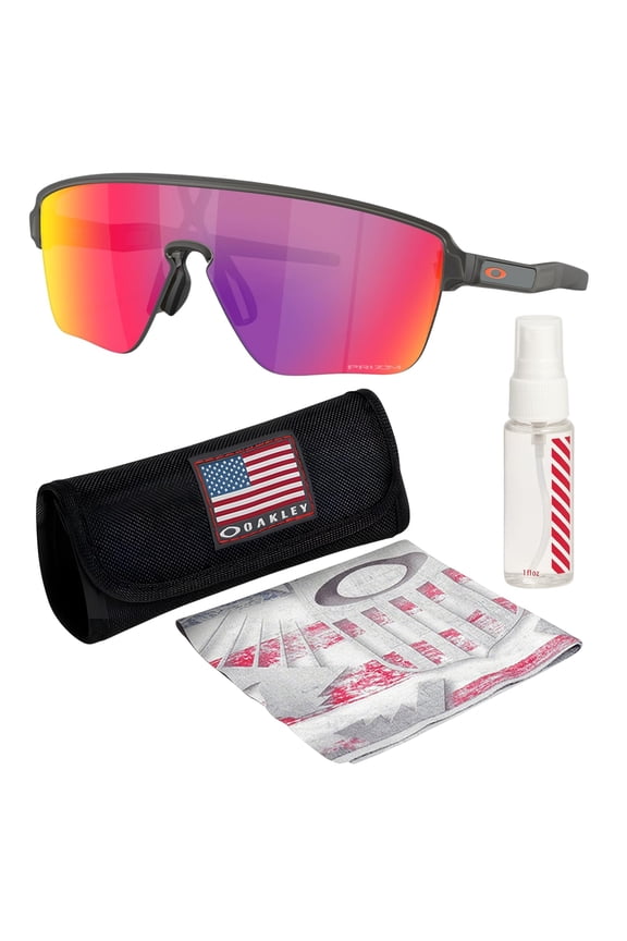 Corridor sq 0OO9415 Sunglasses Matte Clear Frame w/Prizm Sapphire Lenses With Official Eyewear Kit