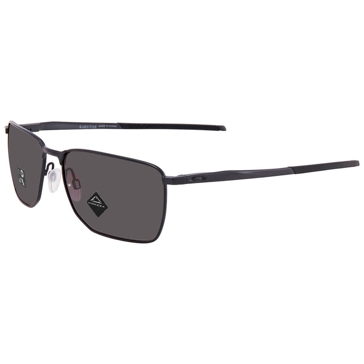 Oakley Mens Oo4142 Ejector Rectangular Sunglasses Satin Light 