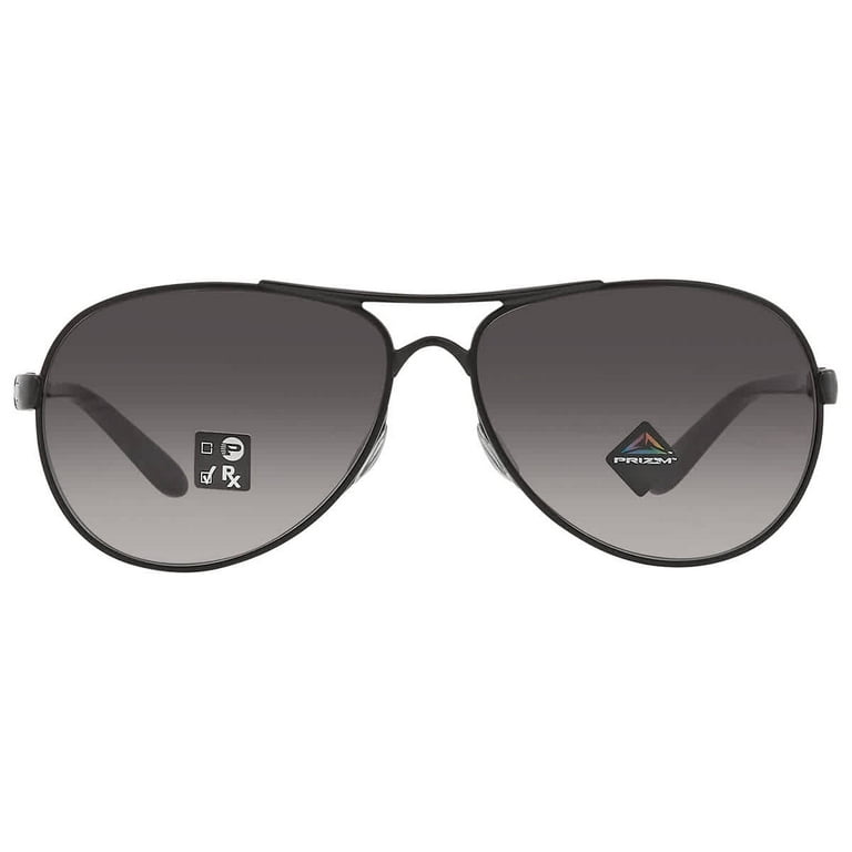 Oakley Feedback Prizm Grey Gradient Aviator Ladies Sunglasses OO4079 407945  59