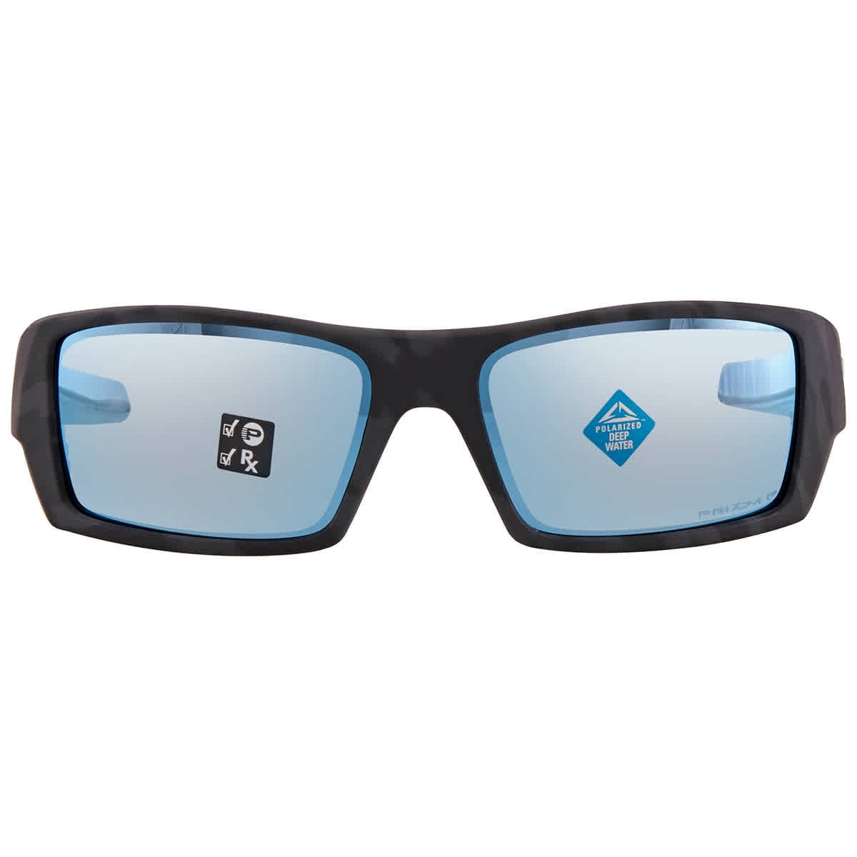 Oakley Gascan Prizm Deep Water Polarized Wrap Men s Sunglasses