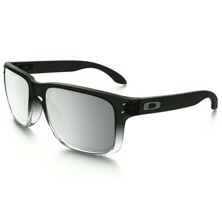 Oakley Holbrook Dark Ink Fade Acetate Frame Chrome Iridium Lens Men's Sunglasses OO9102