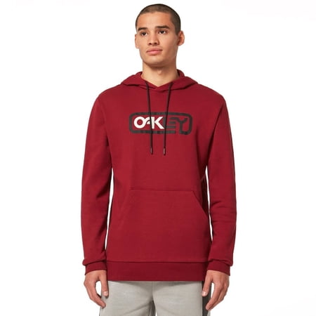 Oakley LOCKED IN B1B PO HOODIE SWEATSHIRT IRON RED - M