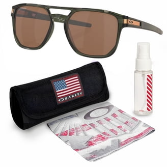 Women Oakley brown plastic sunglasses glasses with prescription lens cloth case Oakley Highland Jaylen Brown Signature Series Prescription  main image 3