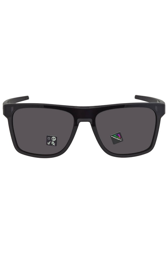 Leffingwell Prizm Grey Square Men's Sunglasses OO9100 910001 57