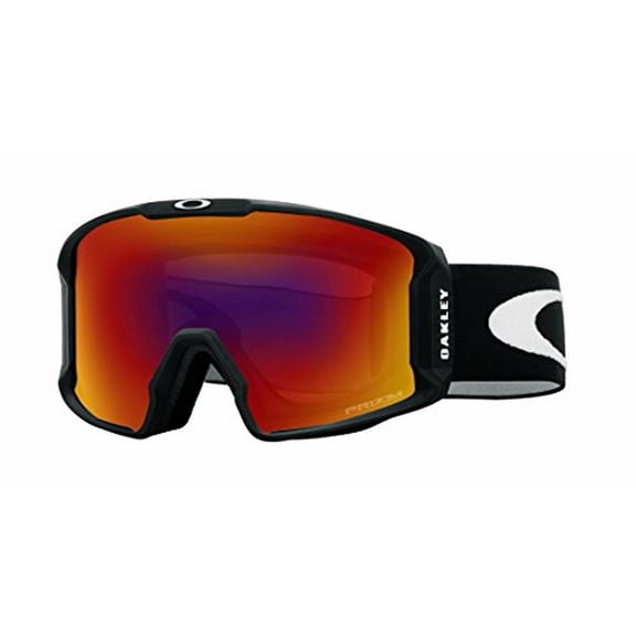 Oakley Unisex LineMiner, Matte Black w/Prizm Torch, OS