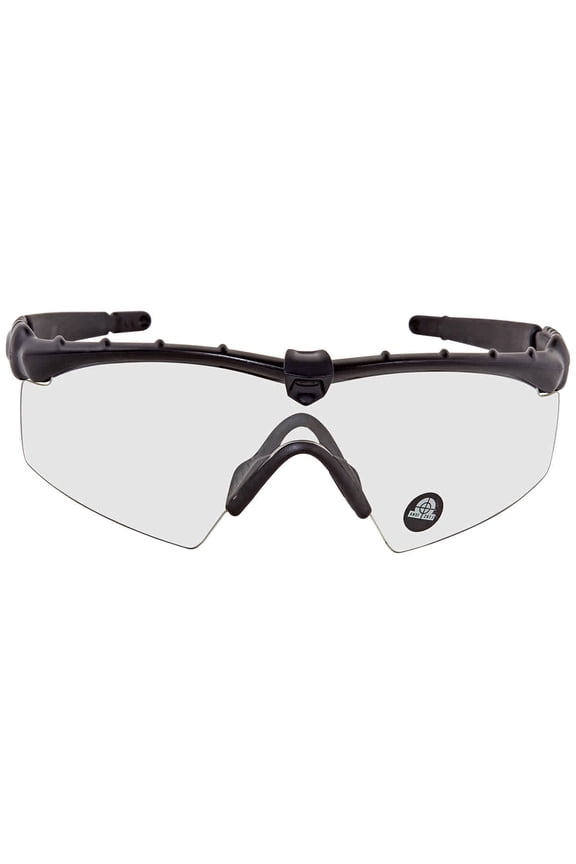 M Frame 2.0 Performance Clear Lens Sports Safety Glasses, Matte Black