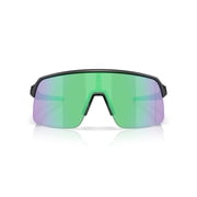 Oakley Man Sunglasses Matte Black Frame, Prizm Road Jade Lenses, 0MM