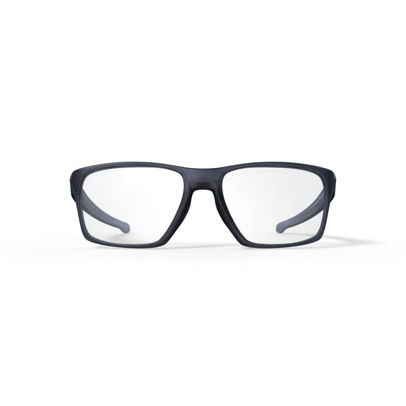 Oakley Men's 0OX8140 Prescription Eyeglasses with Case, Grey Smoke