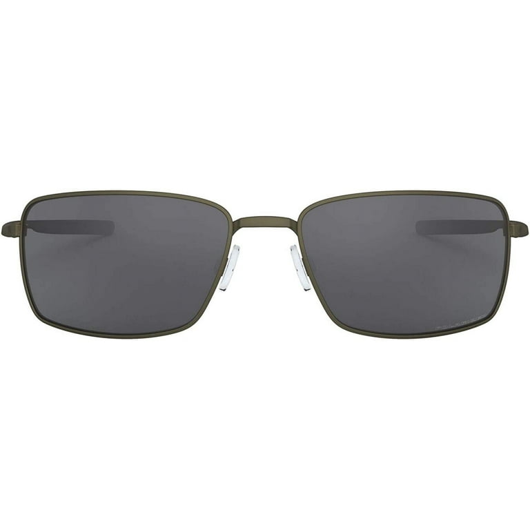Oakley Square Wire Polarized Sunglasses - Carbon/Grey