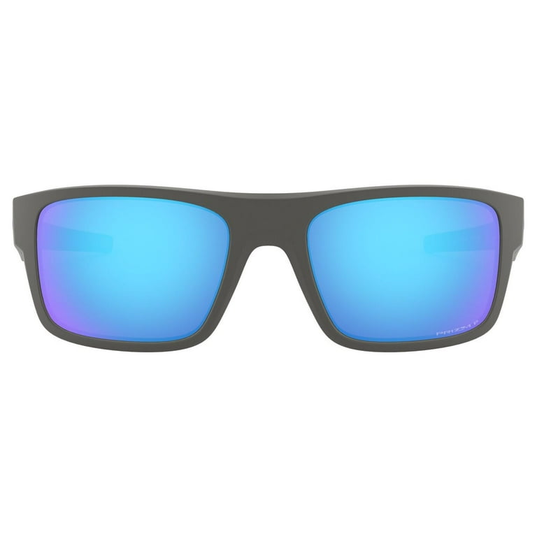 Oakley Men's OO9367 Drop Point Polarized Rectangular Sunglasses