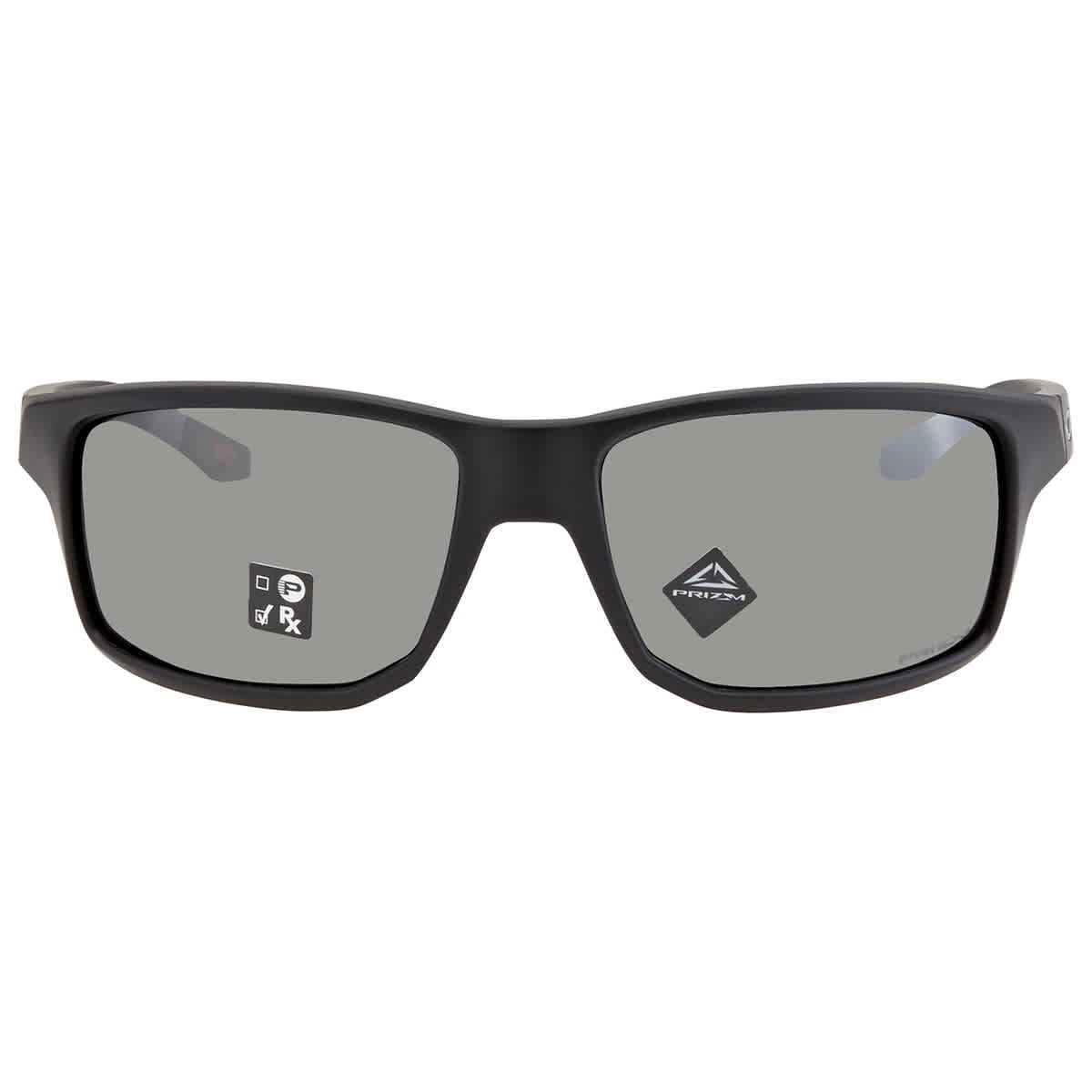 Oakley Men's OO9449 Gibston Square Sunglasses, Matte Black/Prizm Black, 60 mm