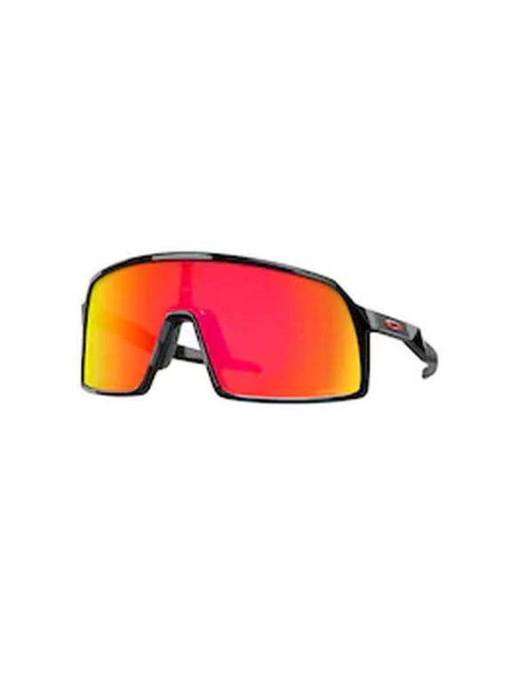 Men's OO9462 Sutro S Rectangular Sunglasses, Polished Black/Prizm Ruby, 28 mm