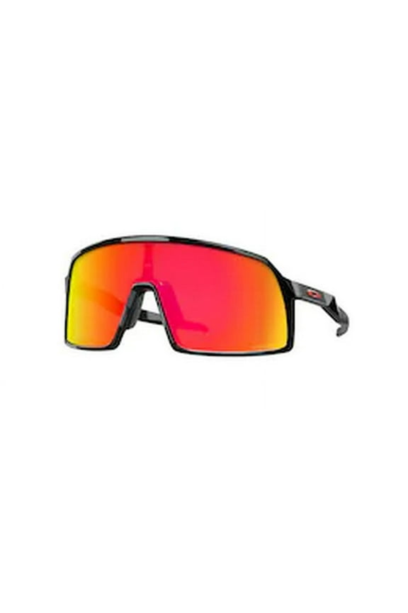 Men's OO9462 Sutro S Rectangular Sunglasses, Polished Black/Prizm Ruby, 28 mm