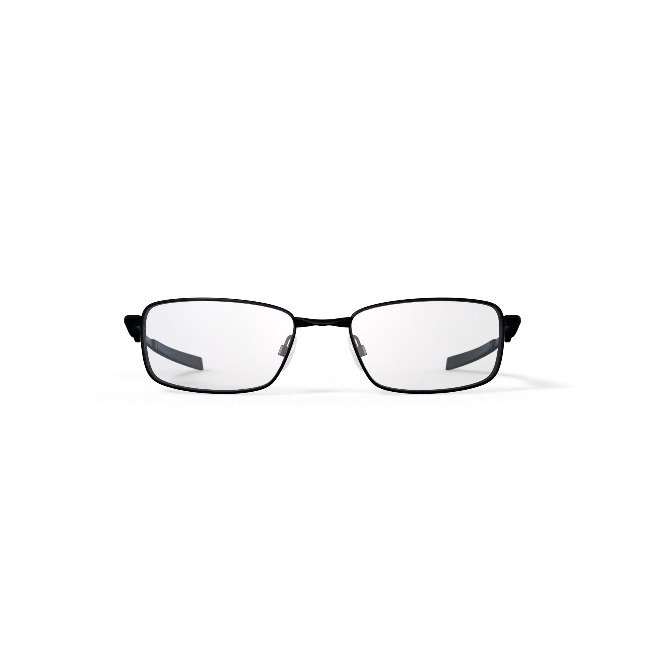 Oakley Bottle Rocket 4.0 Optical Glasses, Metal Prescription Eyeglasses with Case, Size 53, Matte Black