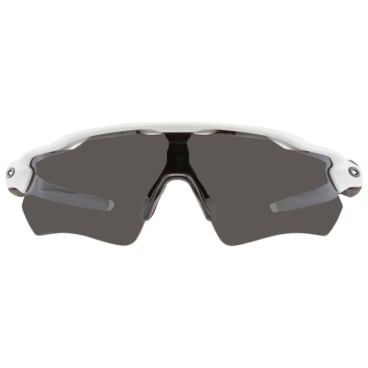 Oakley Mens Oo9208 Radar Ev Path Rectangular Sunglasses Polished White/Prizm Black Polarized 38 Millimeters