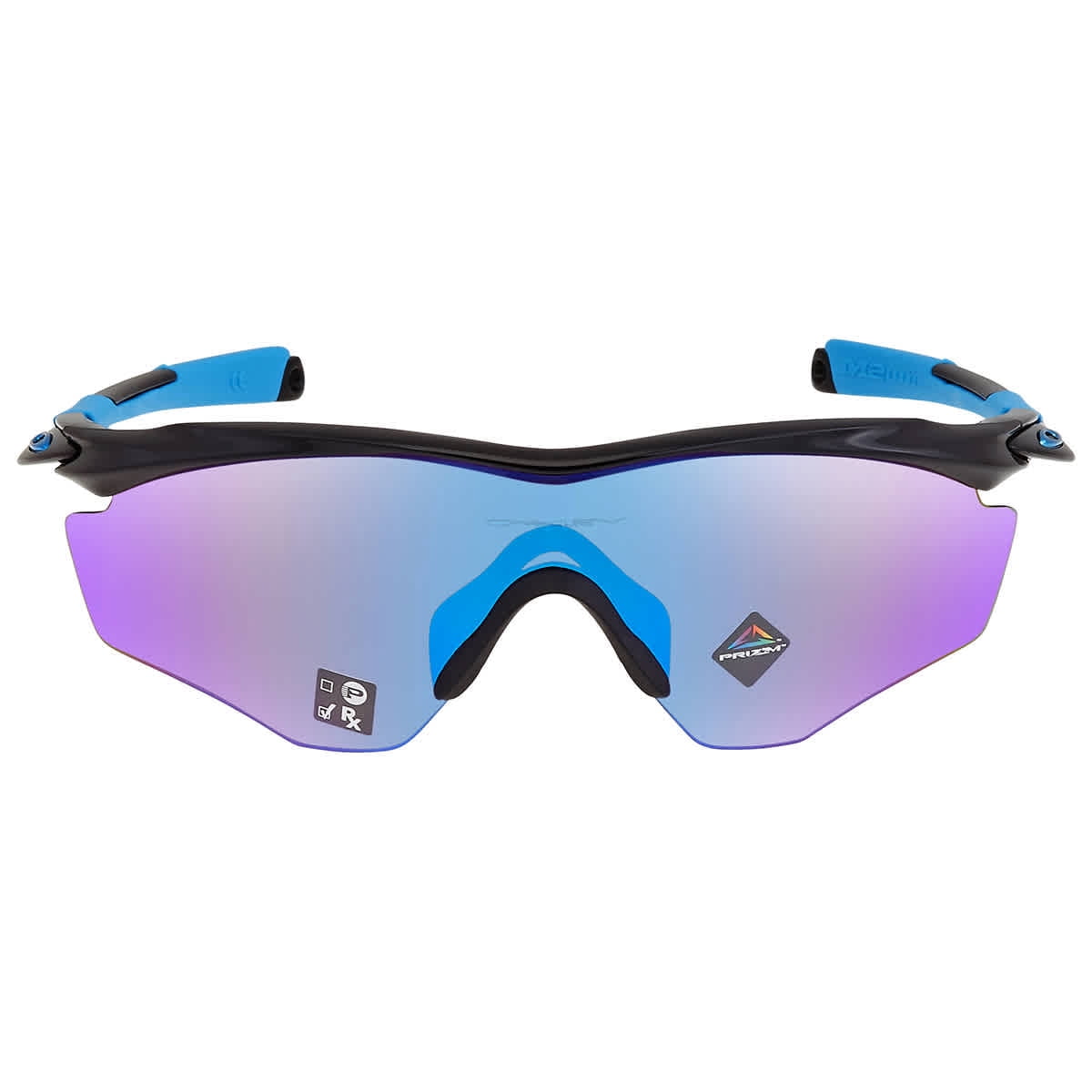 J*E様 OAKLY M2フレーム PRIZMレンズ OO9343-1 Oakley Mens Oo9343 M2 Frame XL Shield Sunglasses Polished Black
