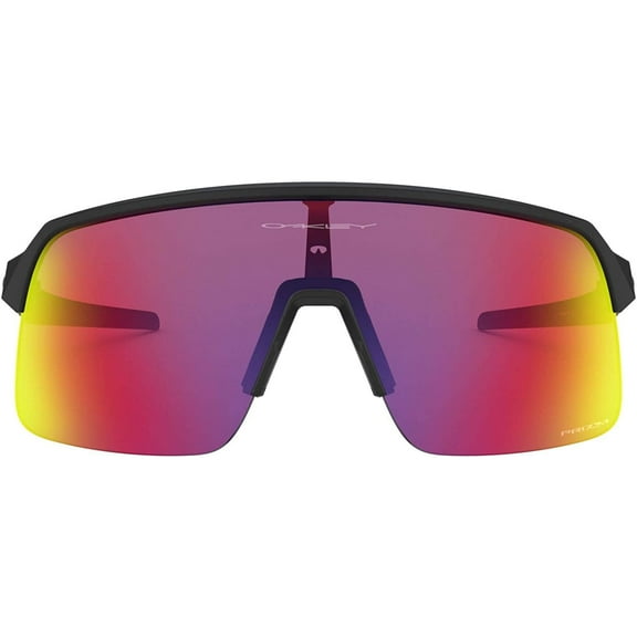 Oakley Mens Oo9463a Sutro Lite Low Bridge Fit Rectangular Sunglasses Matte Black/Prizm Road 39 Millimeters