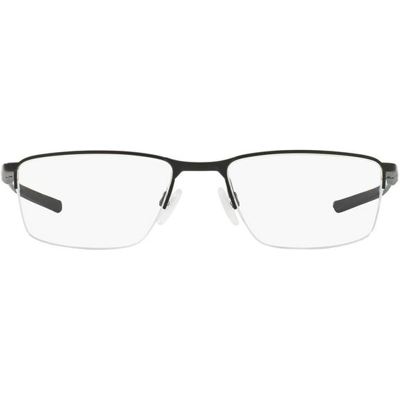 Oakley Mens Ox3218 Socket 5.5 Rectangular Prescription Eyeglass Frames Satin Black/Demo Lens 56 Millimeters