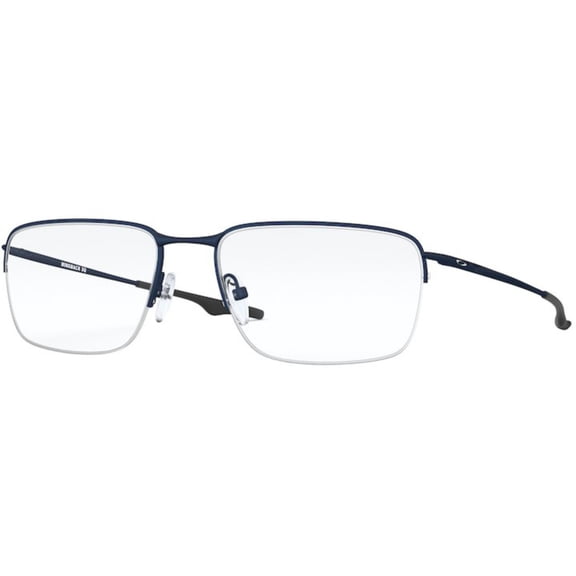 Oakley Mens Ox5148 Wingback Sq Square Prescription Eyeglass Frames Matte Dark Navy/Demo Lens 54 Millimeters